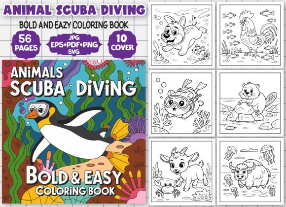 Animals Scuba Diving Embroidery Design Review