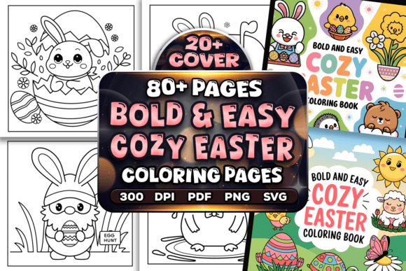 Bold Easy Cozy Easter Coloring Pages Review for Real Projects